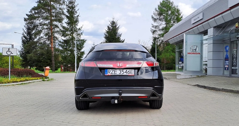 Honda Civic cena 29990 przebieg: 181498, rok produkcji 2008 z Rzeszów małe 352